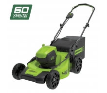 GREENWORKS 60V Pro Brushless Push Lawnmower (46cm / 18″)