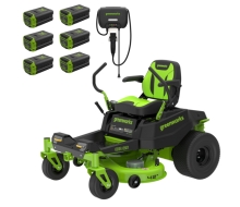 GREENWORKS 60V 42" ZERO TURN RIDE ON MOWER